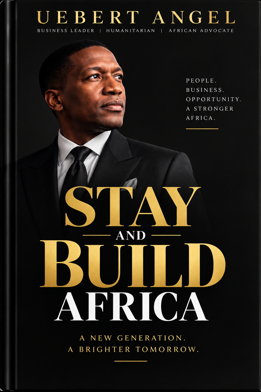 Stay and Build Africa book cover by Uebert Angel